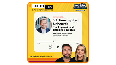 Truth, Lies & Workplace Culture: Charlie Coode